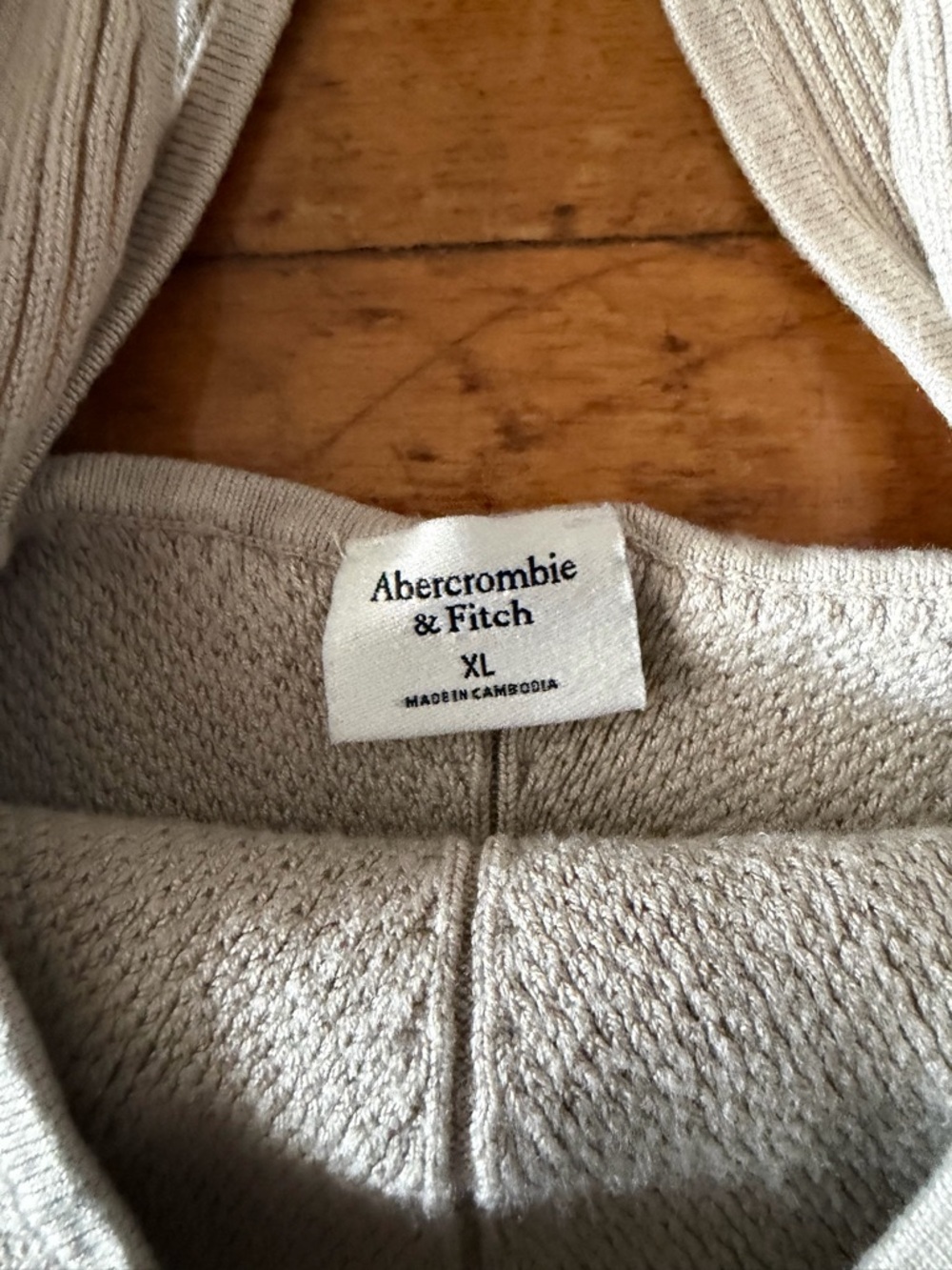 Abercrombie & Fitch Ivory Ribbed Tank - Picture 2 of 3